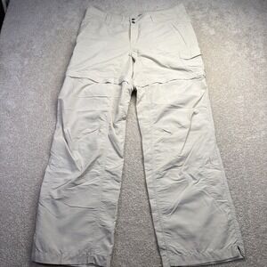 Koppen No Fly Zone Convertible Hiking Pants Womens 10 (FITS 34 X 31) Gorpcore